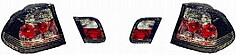 Задние фонари BMW E46 98-01 седан, хрустальный, тонированный BME4698-760TT-N 444-1906F-UEVS -- Фотография  №1 | by vonard-tuning